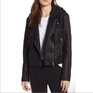⭐️SALE⭐️ Blank NYC Faux Leather Moto Jacket